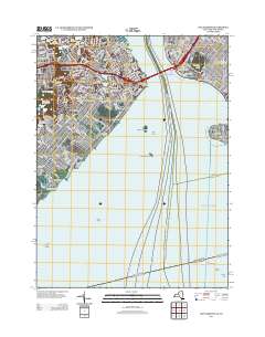The Narrows 2013 topographic map thumbnail