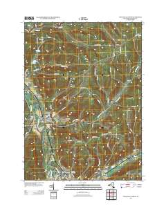Wellsville North 2013 topographic map thumbnail