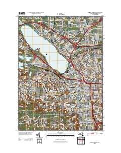 Syracuse West 2013 topographic map thumbnail