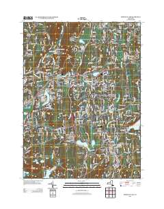 Mohegan Lake 2013 topographic map thumbnail