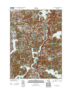 Croton Falls 2013 topographic map thumbnail