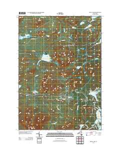 Rock Lake 2013 topographic map thumbnail