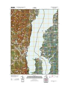 Port Henry 2013 topographic map thumbnail