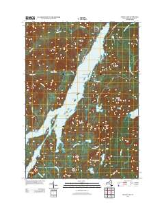 Indian Lake 2013 topographic map thumbnail