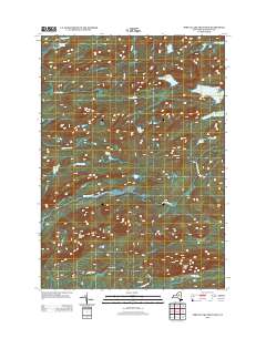 Spruce Lake Mountain 2013 topographic map thumbnail