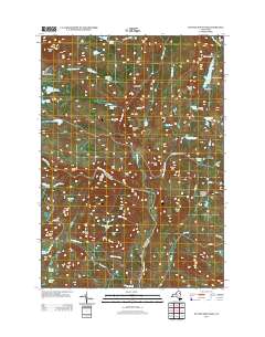 Dutton Mountain 2013 topographic map thumbnail