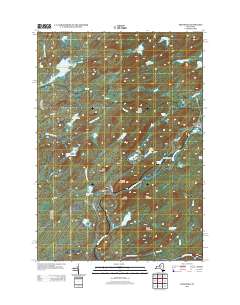 Thendara 2013 topographic map thumbnail