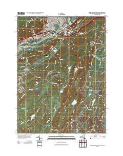 Port Jervis South 2013 topographic map thumbnail