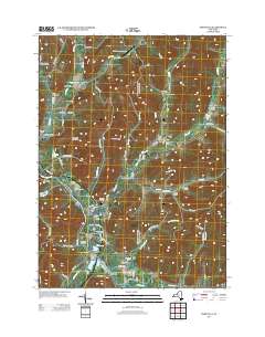 Portville 2013 topographic map thumbnail