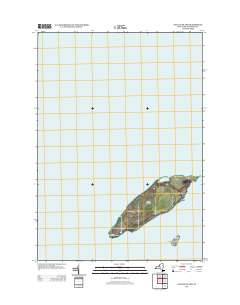 Galloo Island 2013 topographic map thumbnail