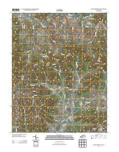 Bradfordsville 2013 topographic map thumbnail