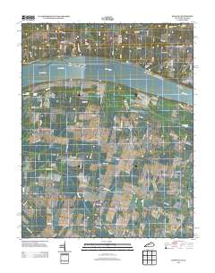 Bandana 2013 topographic map thumbnail