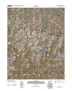 Bardstown 2013 topographic map thumbnail