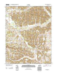 Brodhead 2013 topographic map thumbnail