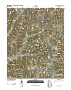 Clementsville 2013 topographic map thumbnail