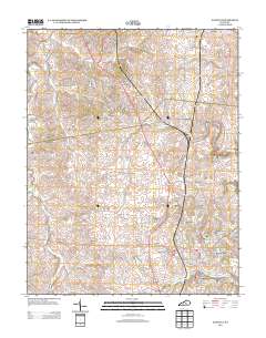 Danville 2013 topographic map thumbnail
