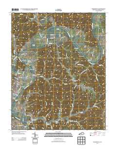 Burkesville 2013 topographic map thumbnail