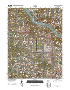 Burlington 2013 topographic map thumbnail