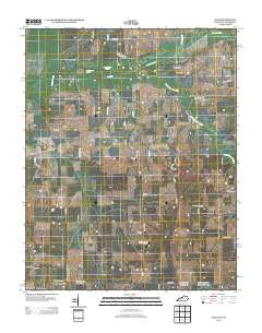 Cayce 2013 topographic map thumbnail