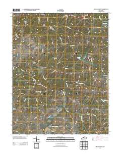 Brush Grove 2013 topographic map thumbnail