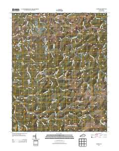 Carrie 2013 topographic map thumbnail