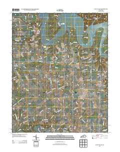 Cane Valley 2013 topographic map thumbnail
