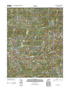 Caneyville 2013 topographic map thumbnail