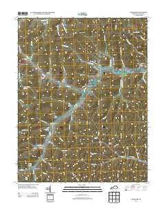 Charters 2013 topographic map thumbnail