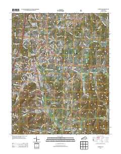 Corbin 2013 topographic map thumbnail