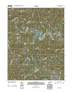 Claysville 2013 topographic map thumbnail