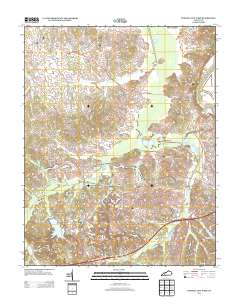 Central City West 2013 topographic map thumbnail