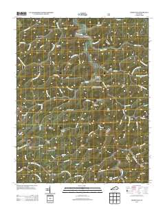 Creekville 2013 topographic map thumbnail