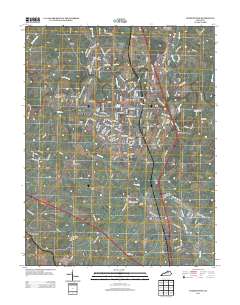 Georgetown 2013 topographic map thumbnail