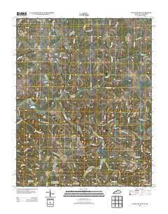 Fountain Run 2013 topographic map thumbnail