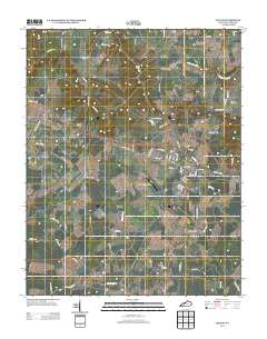 Elkton 2013 topographic map thumbnail