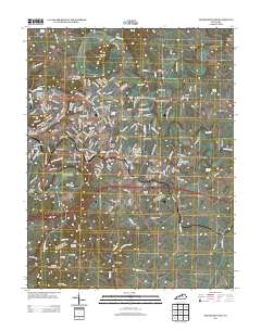 Frankfort East 2013 topographic map thumbnail