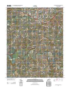 Glasgow South 2013 topographic map thumbnail