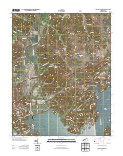Grand Rivers 2013 topographic map thumbnail