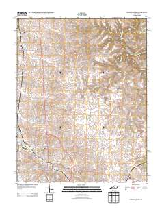 Harrodsburg 2013 topographic map thumbnail