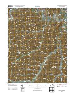 Head of Grassy 2013 topographic map thumbnail
