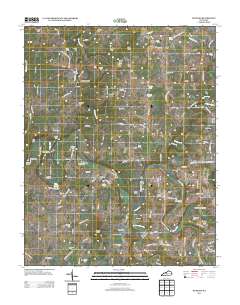 Hudgins 2013 topographic map thumbnail