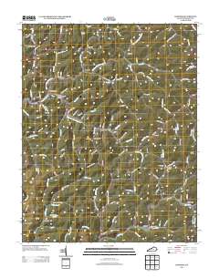 Hindman 2013 topographic map thumbnail