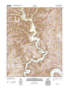 Delmer 2013 topographic map thumbnail