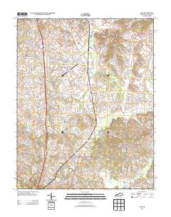 Lily 2013 topographic map thumbnail