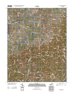 Magnolia 2013 topographic map thumbnail
