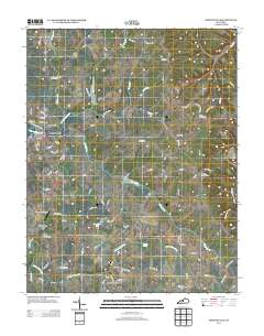 Hodgenville 2013 topographic map thumbnail