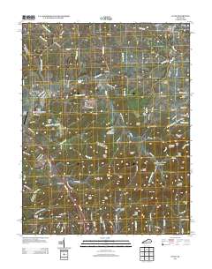 Levee 2013 topographic map thumbnail