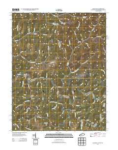 Majestic 2013 topographic map thumbnail