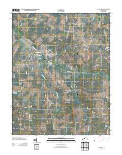 La Center 2013 topographic map thumbnail