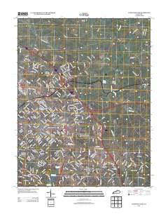 Lexington East 2013 topographic map thumbnail
